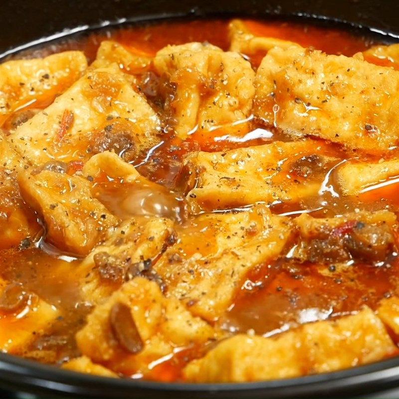 Bước 5 Thành phẩm Đậu hũ kho tương