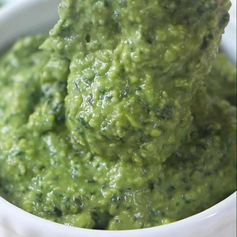 Bước 2 Thành phẩm Sốt Pesto truyền thống