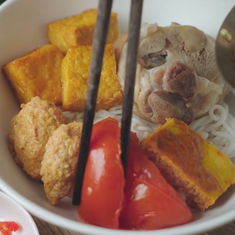 Bước 7 Thành phẩm Bún riêu cua không cần cua