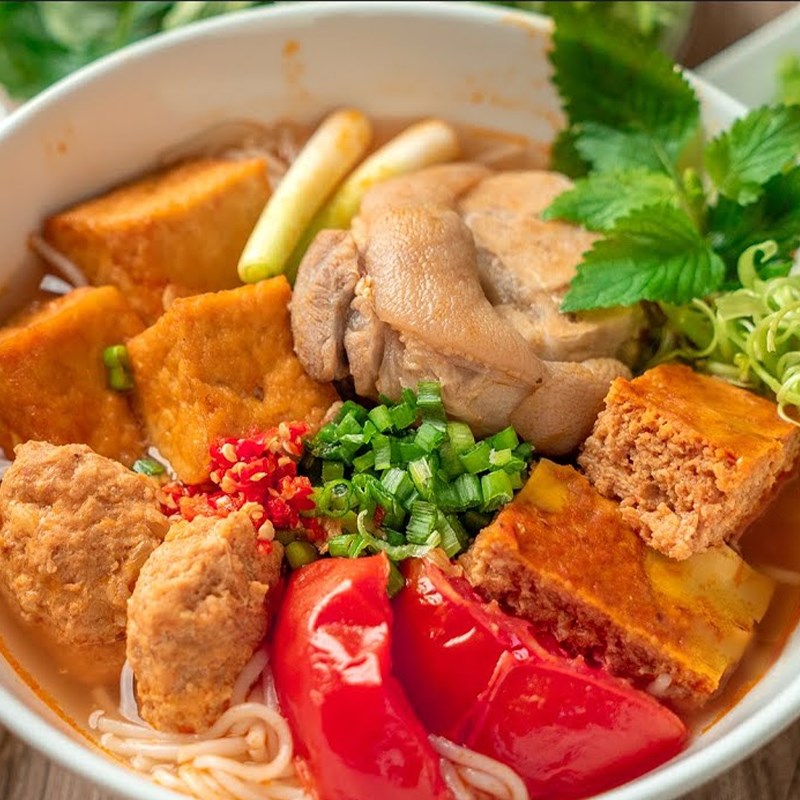 Bước 7 Thành phẩm Bún riêu cua không cần cua