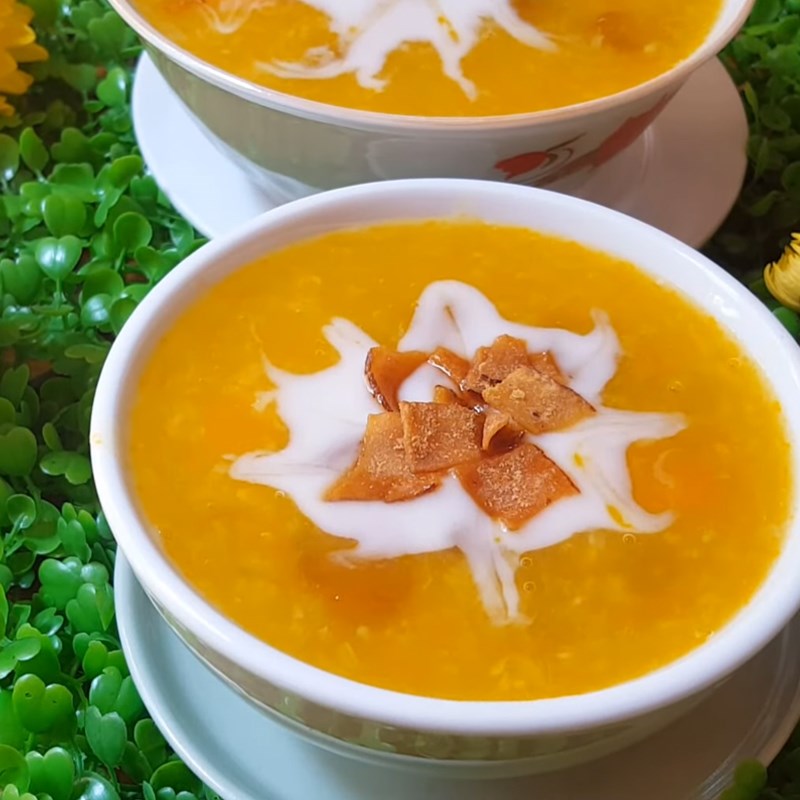 Bước 4 Thành phẩm Chè bí đỏ đậu xanh