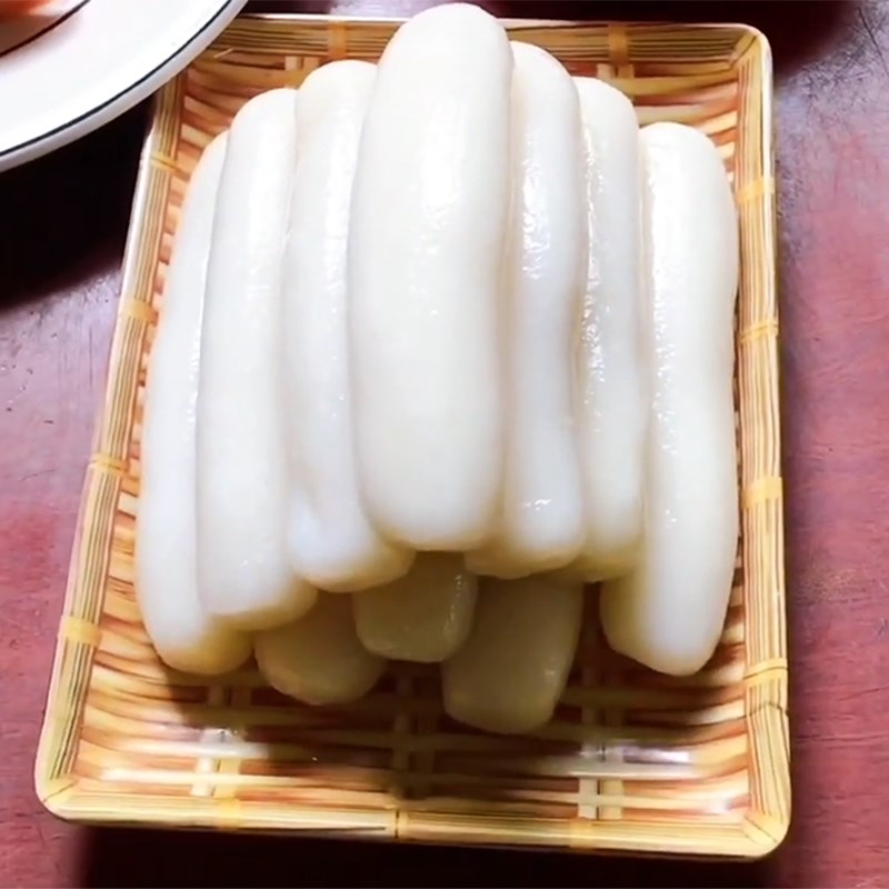 Bước 4 Thành phẩm Bánh gạo nhân phô mai mozzarella