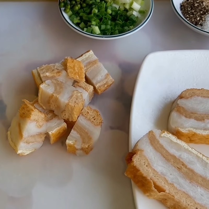 Bước 5 Thành phẩm Cách làm thịt ba chỉ chay