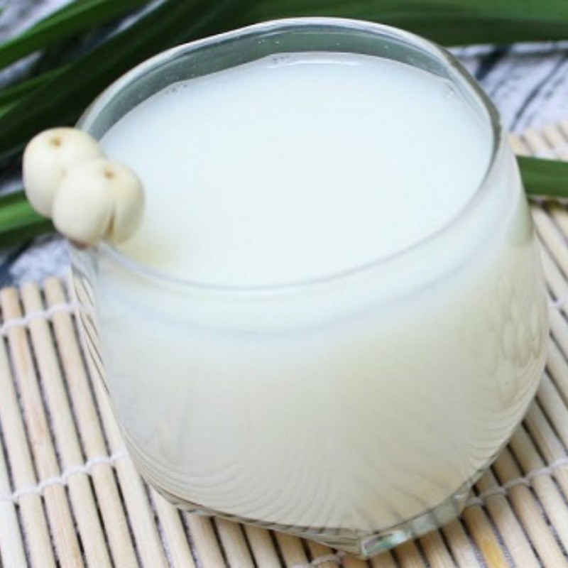 Bước 4 Thành phẩm Sữa hạt sen thuần túy