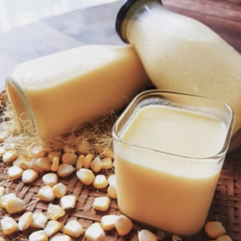 Bước 5 Thành phẩm Sữa ngô bằng máy ép chậm