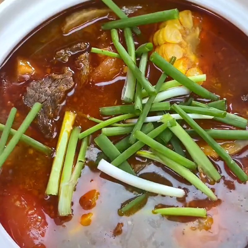 Bước 4 Thành phẩm Lẩu bò sa tế (Công thức được chia sẻ từ TikTok Cách Nấu Ngon cùng Cách Nấu Ngon)