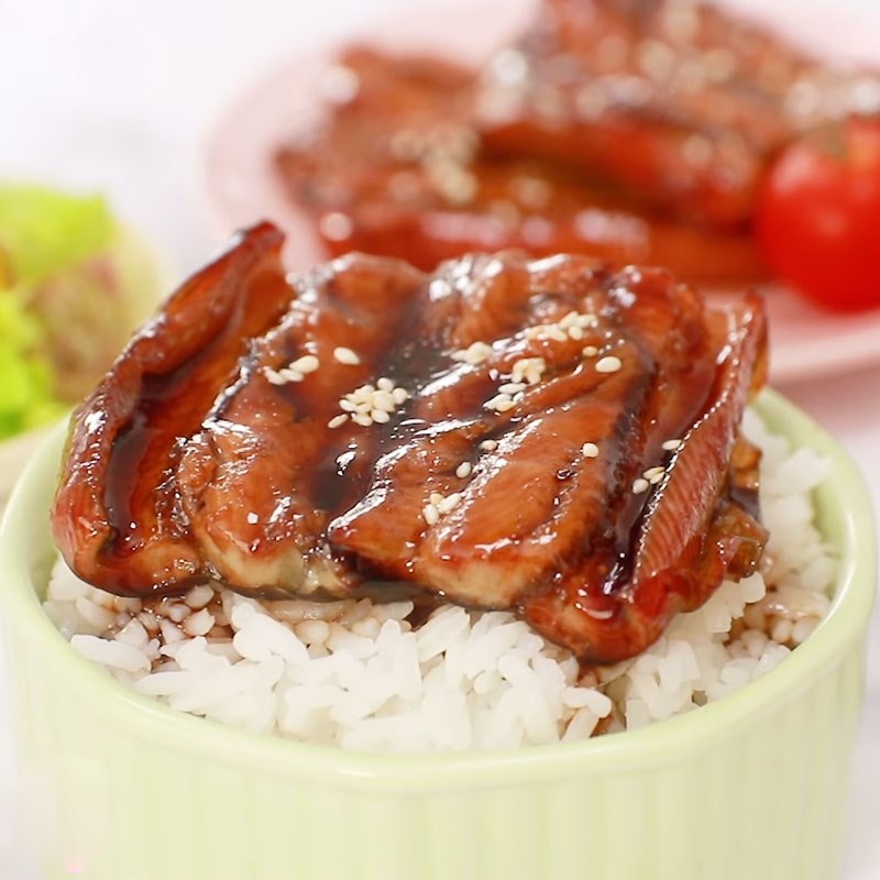 Bước 6 Thành phẩm Cơm lươn Nhật Bản nướng sốt teriyaki