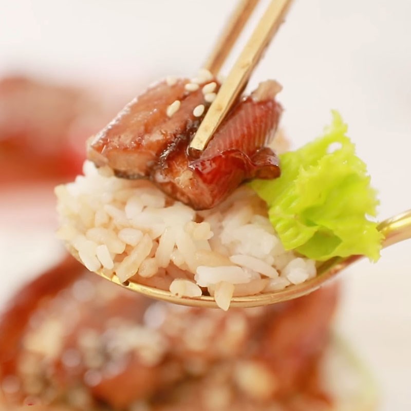 Bước 6 Thành phẩm Cơm lươn Nhật Bản nướng sốt teriyaki