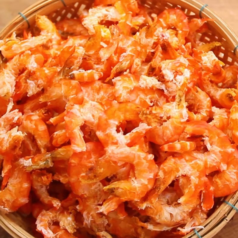 Bước 4 Thành phẩm Tôm khô một nắng