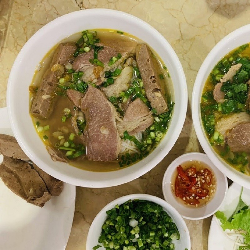 Bước 4 Thành phẩm Bún nạm bò