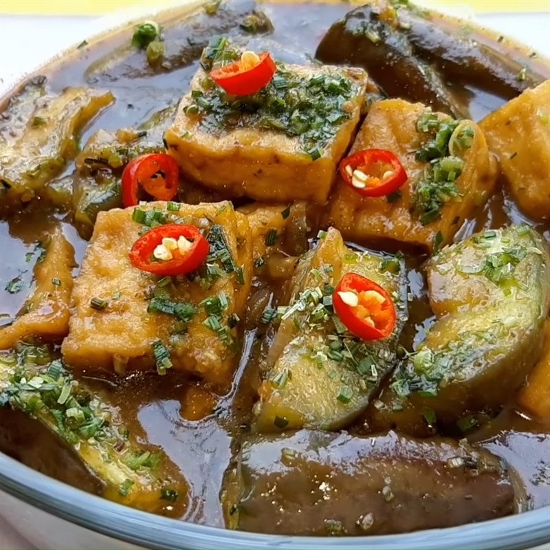 Bước 4 Thành phẩm Mắm kho chay