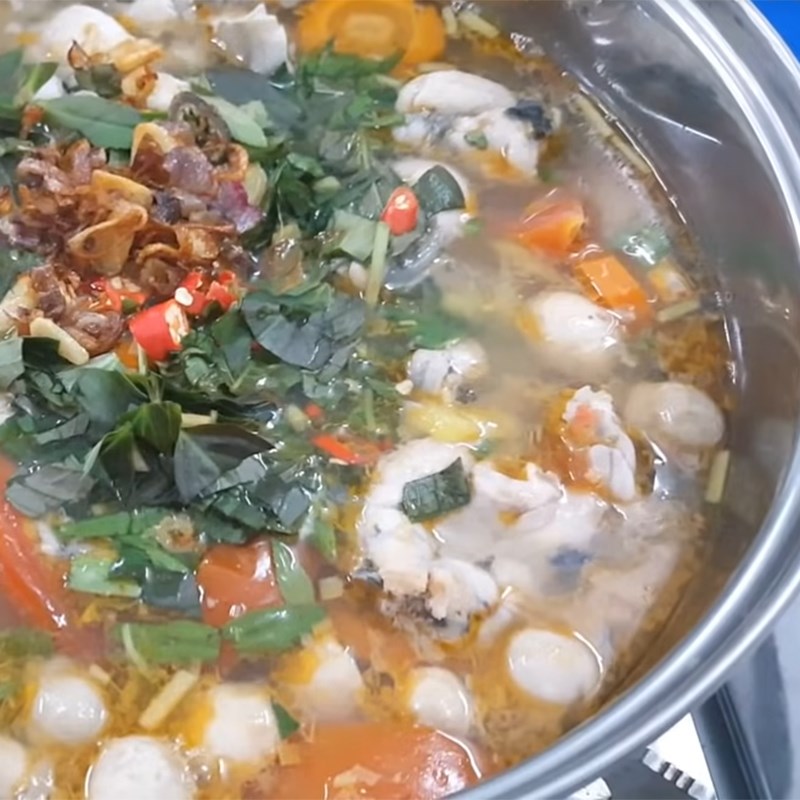 Bước 5 Thành phẩm Lẩu ếch chua ngọt