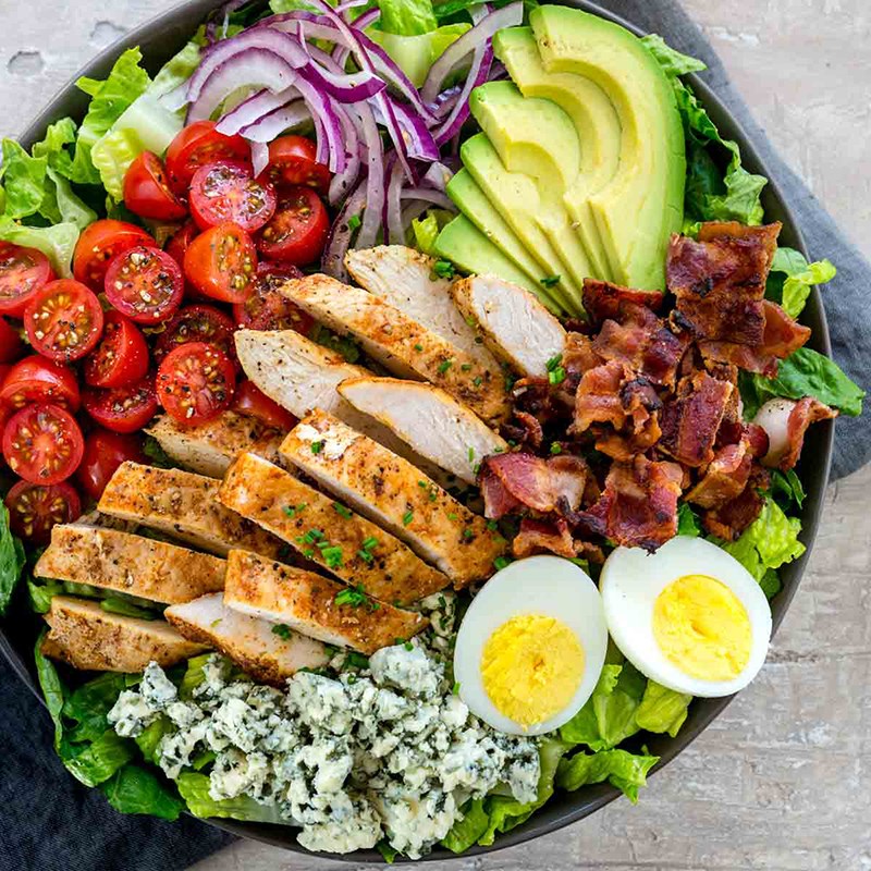 Bước 6 Thành phẩm Cobb salad