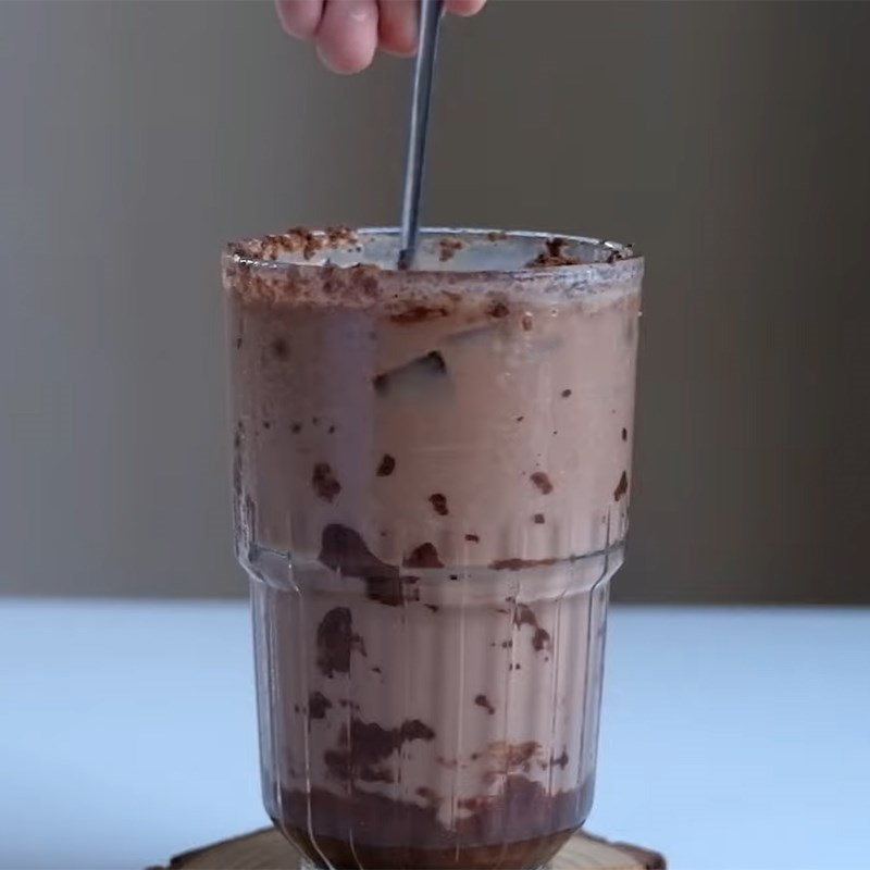 Bước 4 Thành phẩm Trà sữa milo