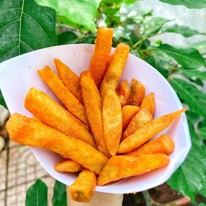 Bước 5 Thành phẩm Khoai tây chiên giòn bằng bột chiên giòn