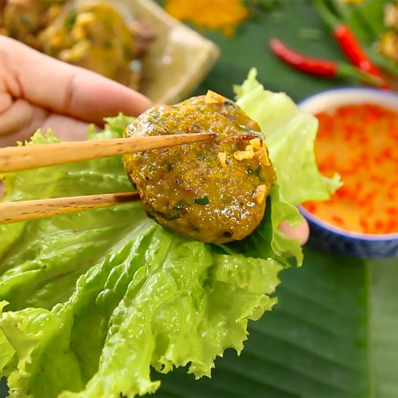 Bước 4 Thành phẩm Chả cá nướng nghệ