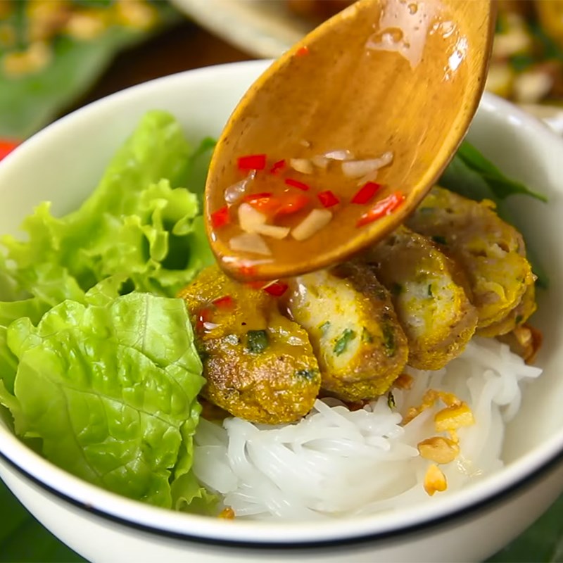 Bước 4 Thành phẩm Chả cá nướng nghệ