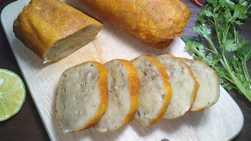 Bước 7 Thành phẩm Chả quế chay từ bột mì