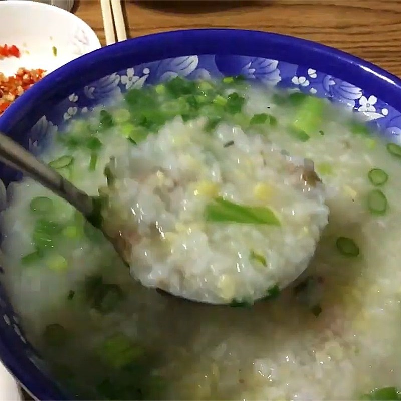 Bước 6 Thành phẩm Cháo đậu xanh thịt bò