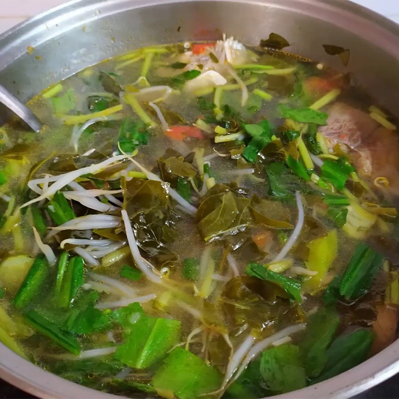 Bước 5 Thành phẩm Canh chua lá giang