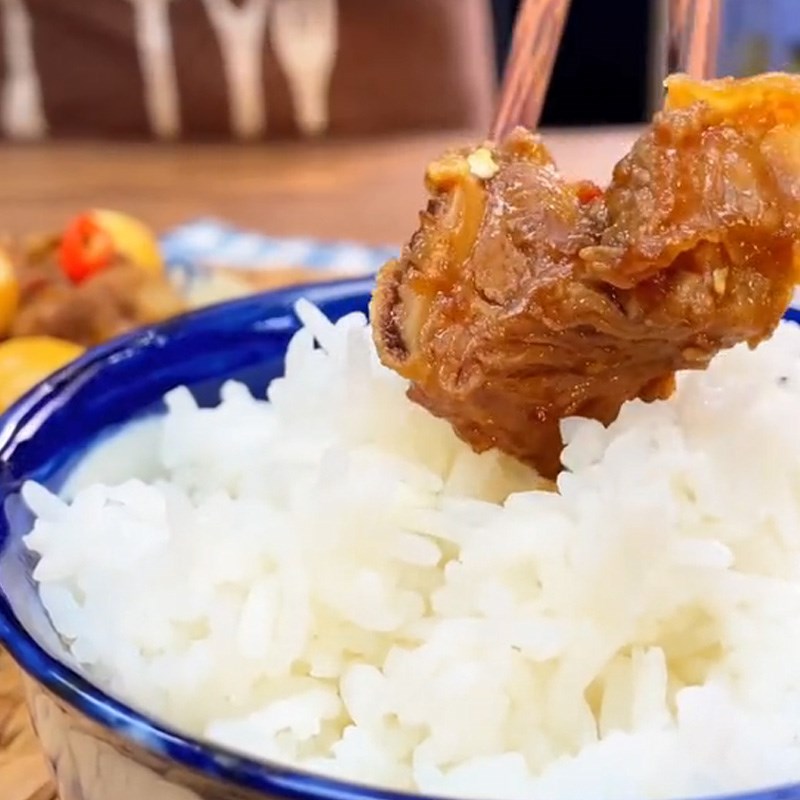 Bước 4 Thành phẩm Sườn kho trứng cút (Công thức được chia sẻ từ TikTok Cách Nấu Ngon cùng Cách Nấu Ngon)
