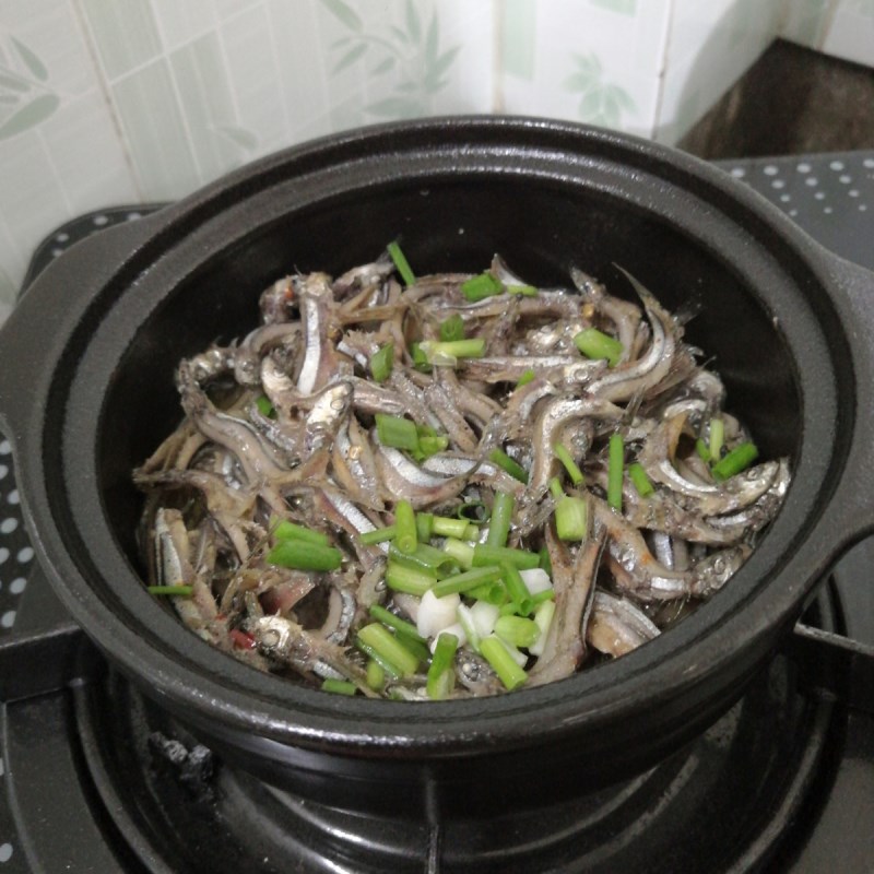 Bước 4 Thành phẩm Cá cơm kho tiêu