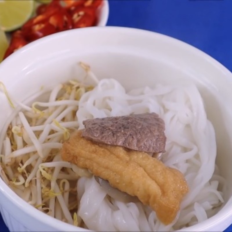 Bước 6 Thành phẩm Phở chay bò lát