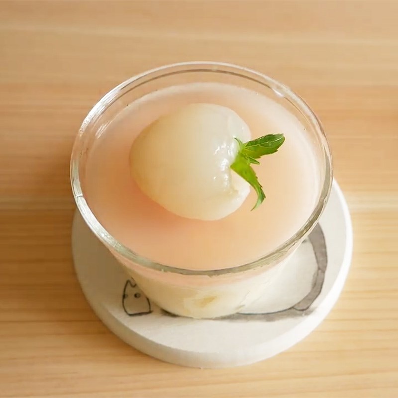 Bước 7 Thành phẩm Panna cotta vải