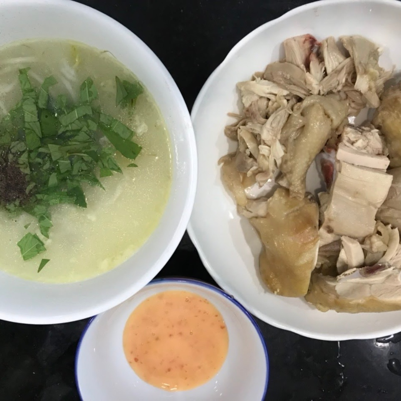 Bước 5 Thành phẩm Cháo gà đậu xanh (công thức được chia sẻ từ người dùng)