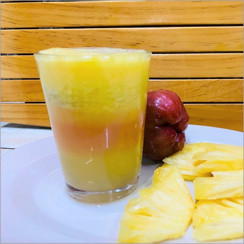 Bước 3 Thành phẩm Nước ép dứa mận