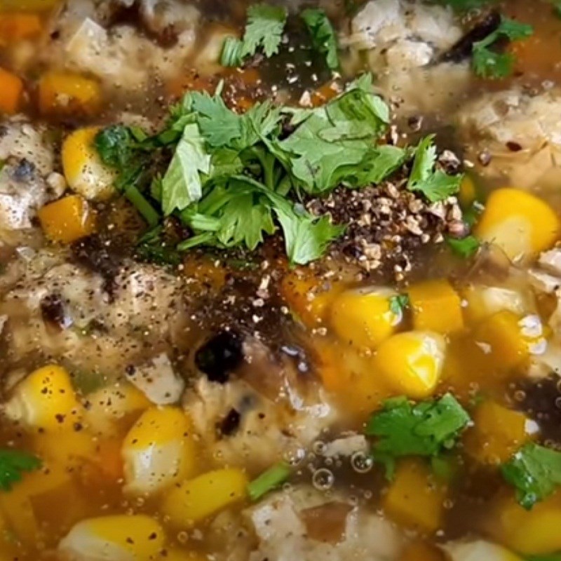 Bước 4 Thành phẩm Súp thịt viên chay