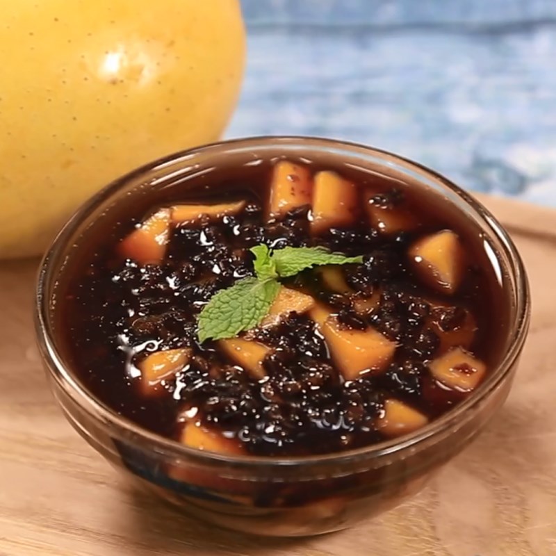 Bước 5 Thành phẩm Chè xoài nếp cẩm