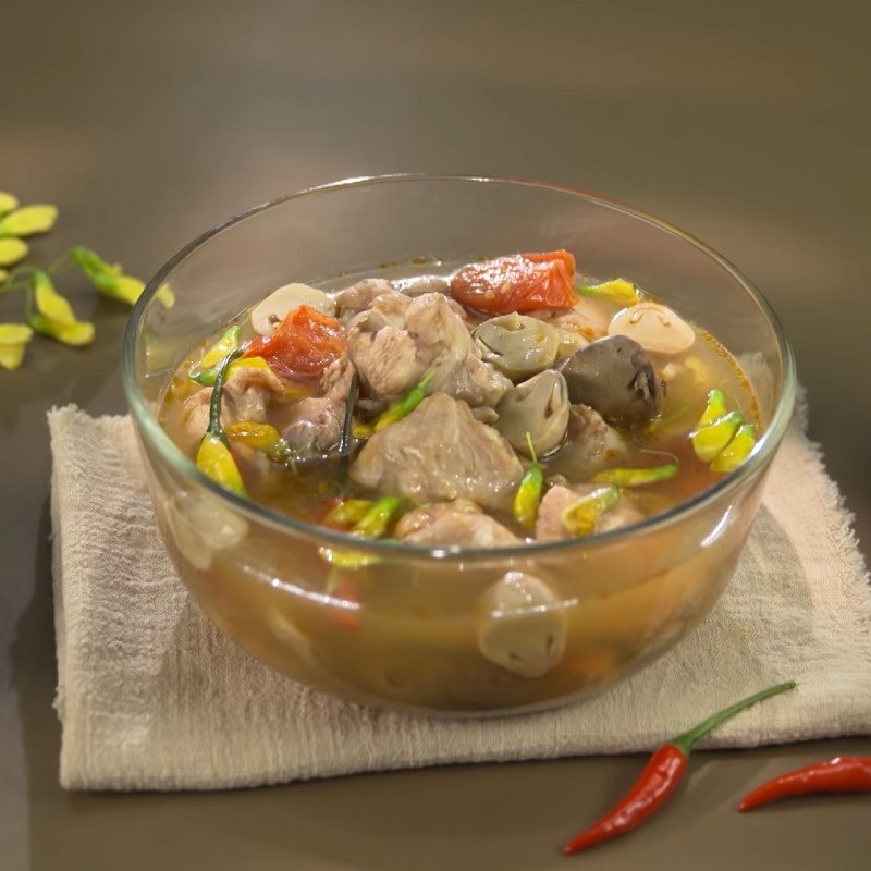Bước 5 Thành phẩm Canh gà nấu Thái