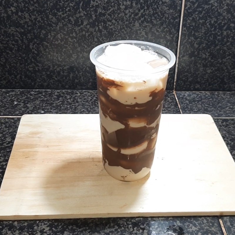 Bước 4 Thành phẩm Trà sữa socola nutella