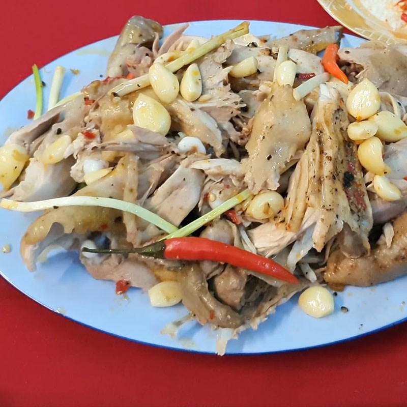 Bước 5 Thành phẩm Gà hấp tỏi
