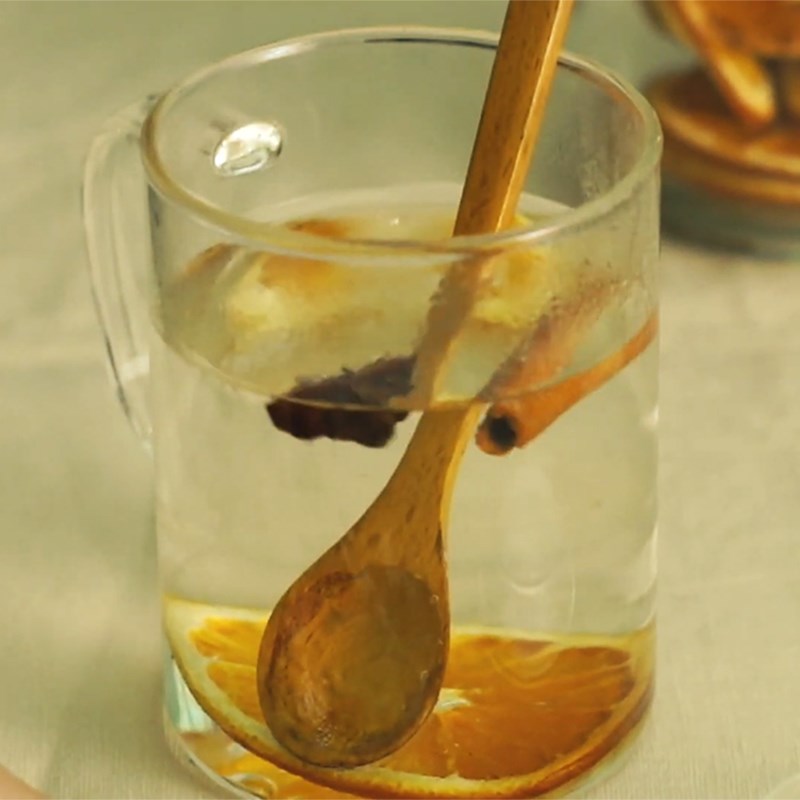 Bước 4 Thành phẩm Trà cam quế