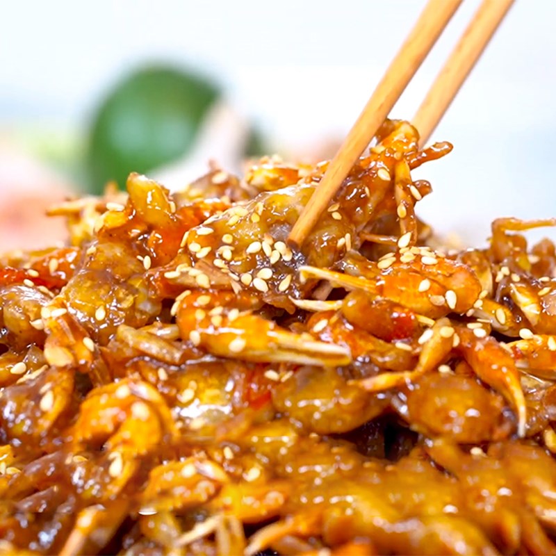 Bước 4 Thành phẩm Ghẹ sữa rang me