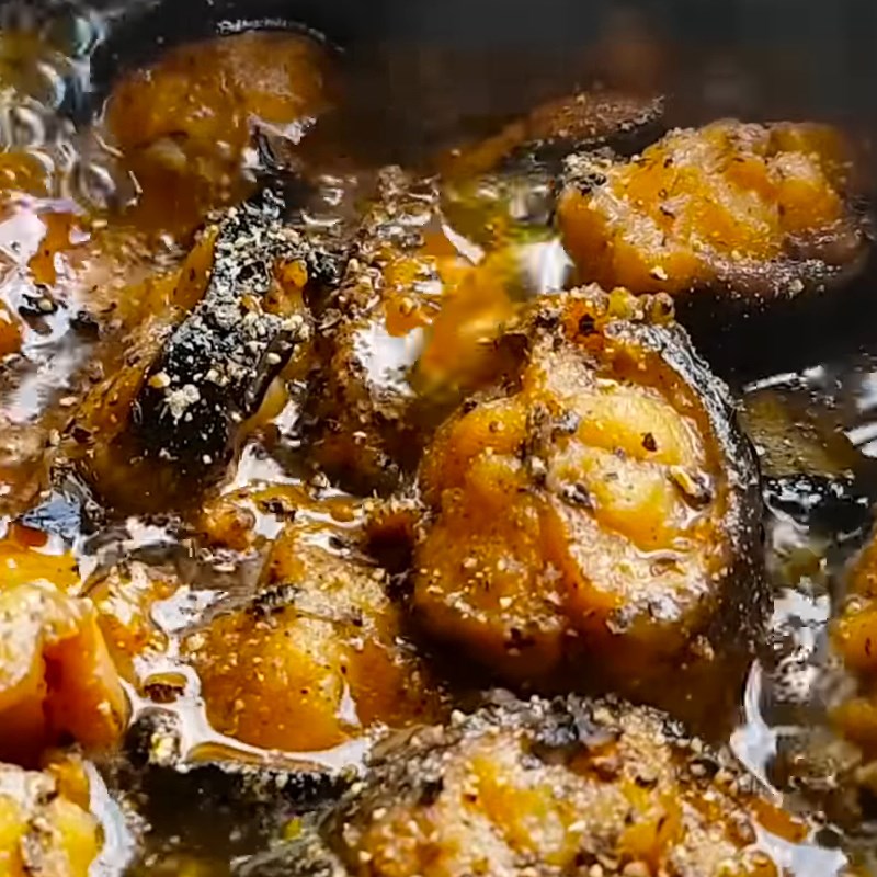 Bước 4 Thành phẩm Cá trê kho tiêu