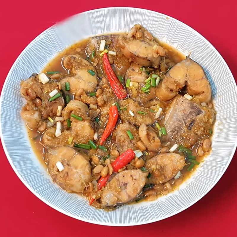 Bước 6 Thành phẩm Cá trê kho tương hột