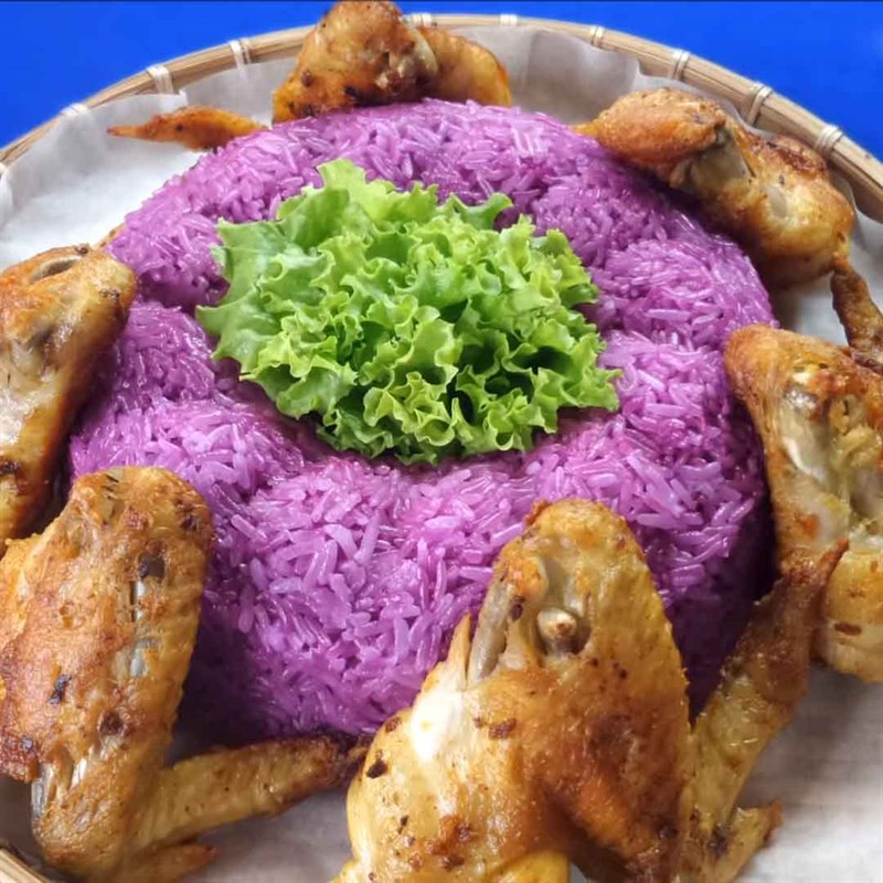 Bước 7 Thành phẩm Xôi gà chiên bơ
