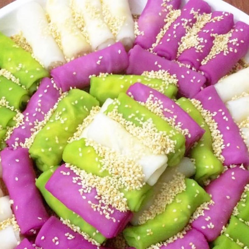 Bước 6 Thành phẩm Bánh cuốn ngọt miền Tây