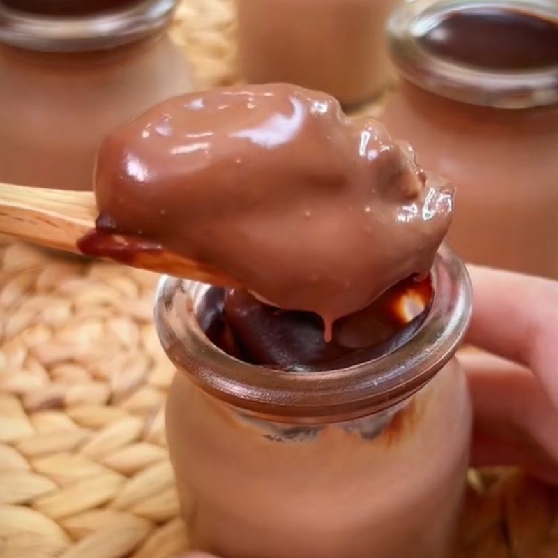 Bước 3 Thành phẩm Pudding socola (Công thức được chia sẻ từ Tiktok vào bếp cùng Cách Nấu Ngon)