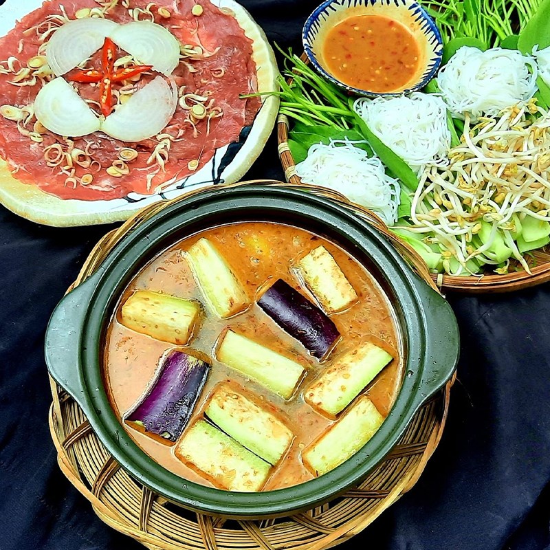 Bước 3 Thành phẩm Lẩu bò mắm ruốc (Công thức được chia sẻ từ người dùng)