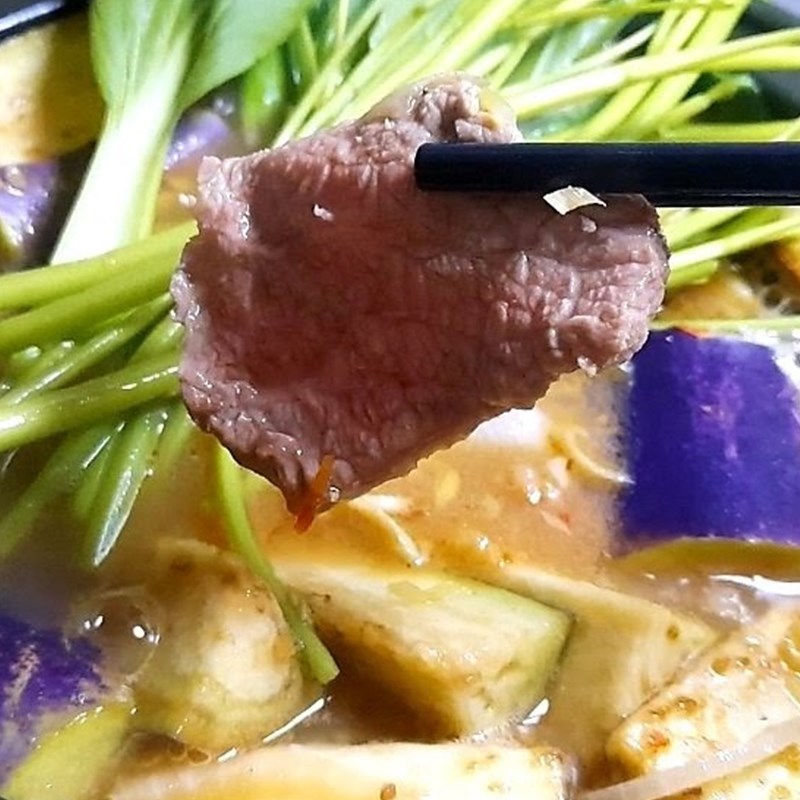 Bước 3 Thành phẩm Lẩu bò mắm ruốc (Công thức được chia sẻ từ người dùng)
