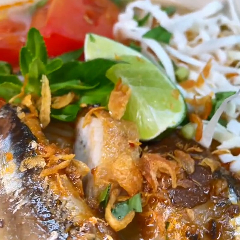 Bước 3 Thành phẩm Bún cá hộp (Công thức được chia sẻ từ TikTok Cách Nấu Ngon cùng Cách Nấu Ngon)