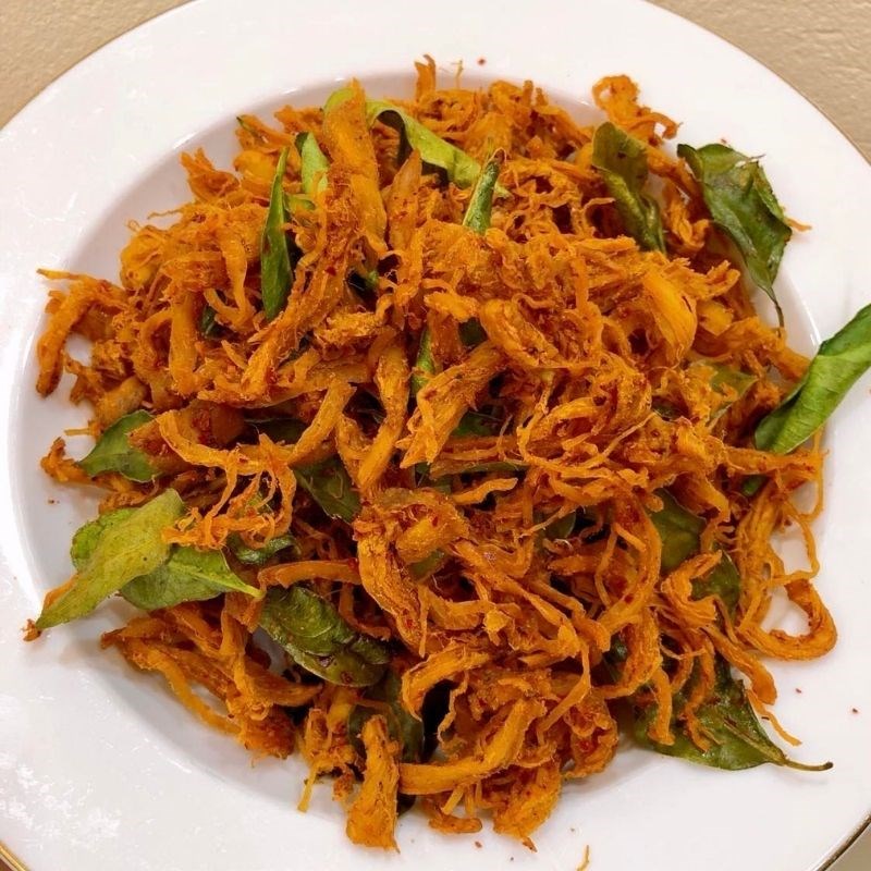 Bước 4 Thành phẩm Khô gà lá chanh