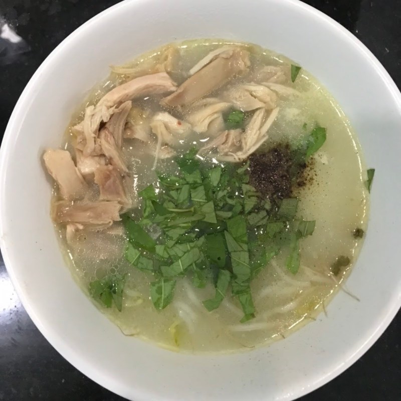 Bước 5 Thành phẩm Cháo gà đậu xanh (công thức được chia sẻ từ người dùng)