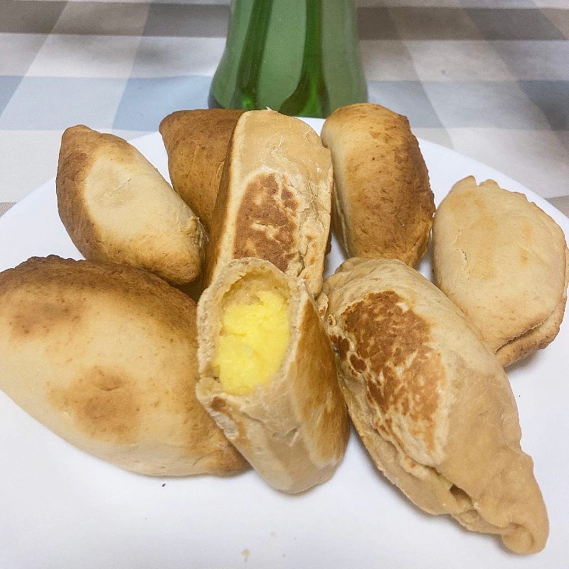 Bước 5 Thành phẩm Bánh mì nhân trứng sữa socola