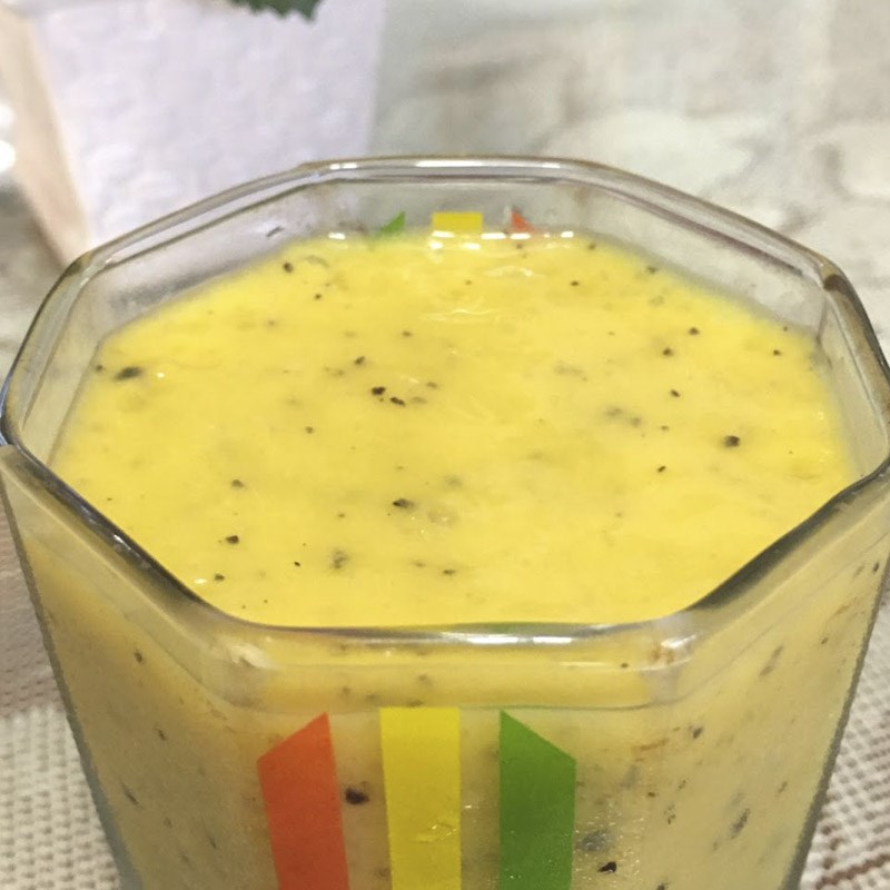 Bước 3 Thành phẩm Sinh tố xoài chanh dây