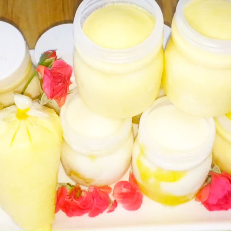 Bước 6 Thành phẩm Sữa chua xoài